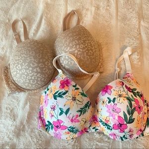 Bundle of 34DD Push Up Bras from PINK